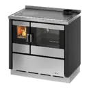 Cuisinière à bois KOOK 90 - Acier Anthracite - 7,5 kW